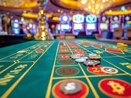 Antarmuka aplikasi ahtoto menampilkan meja blackjack live dan menu sportsbook Liga 1 di layar seluler